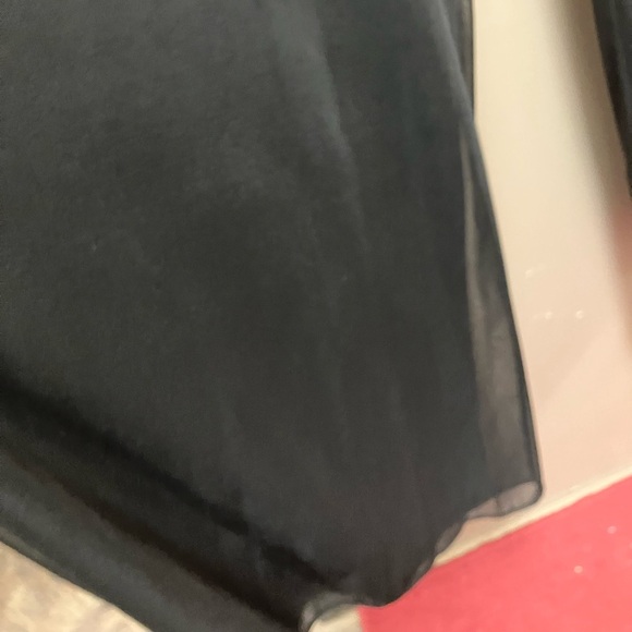 Black sheer layered pants - Picture 2 of 4